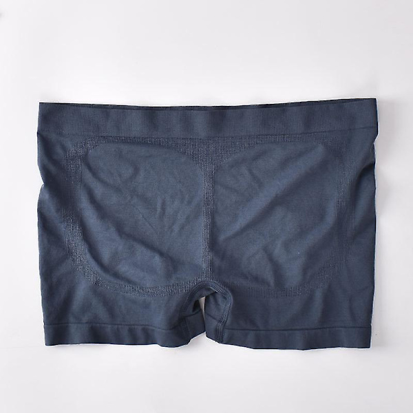 5d Fågelbo 3a Magiska Magnetiska Underkläder Svett Absorberande Andas Midja Boxer Shorts Hög Elasticitet Herrmjuk Och Bekväm Boxer Shorts Nakna Varor-Ljusgrå-En Storlek
