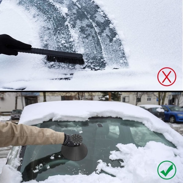Snøskrapere for bil, snøskraper vindusskraper magisk Ca