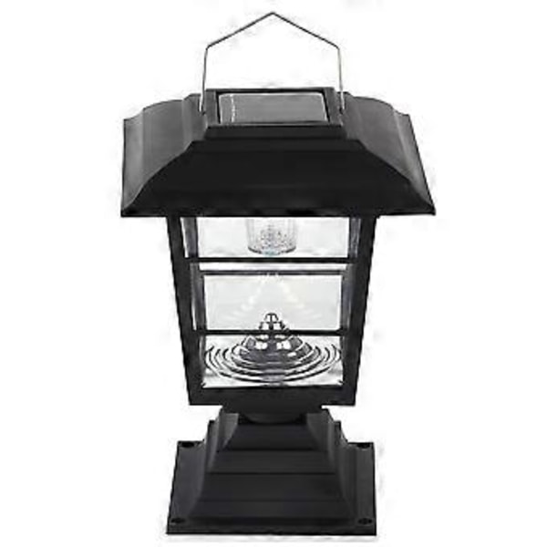 Aurinkovoimalla toimiva LED-valo puutarhaan, pihalle, nurmikolle maisemakoristeeksi