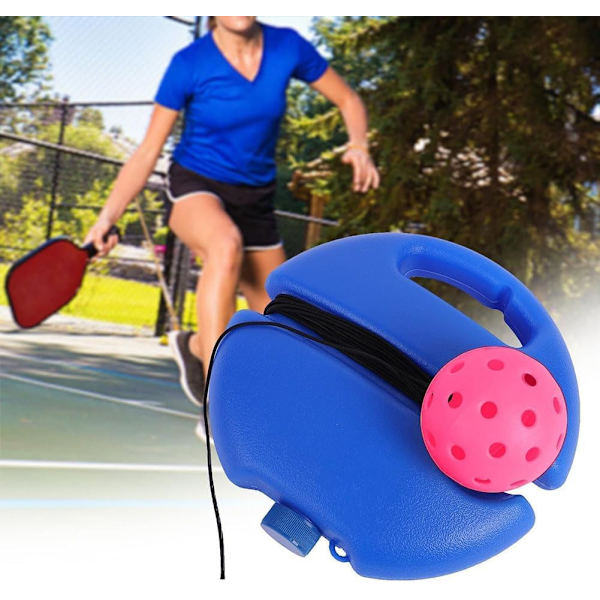 2024 Ny Match Buddy Pickleball Træner, Sportastic Pickleball Træner, Pickleball Træner Bold med Snor  sort