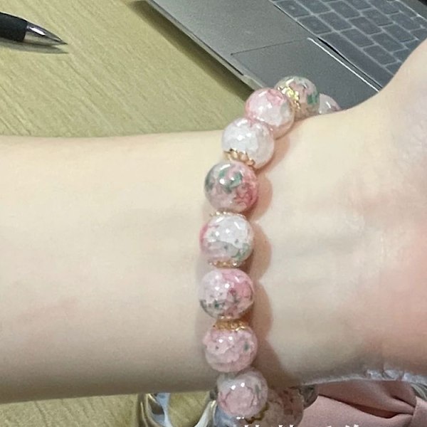 Berättelse mellan blommor, färgskiftande armband för flickor med hög look,