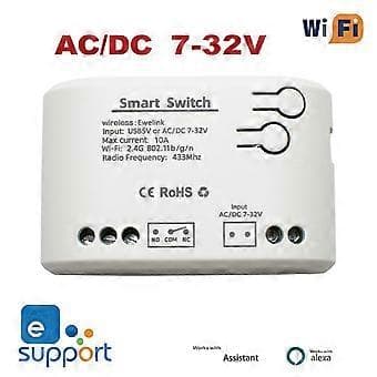 Smart Wifi Switch Module 1 Kanal Inching Relay Smart Home