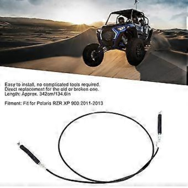 134,6 tuuman vaihdevivun vaijerin 7081620 korvaava sopii Polaris RZR XP 900 11-13