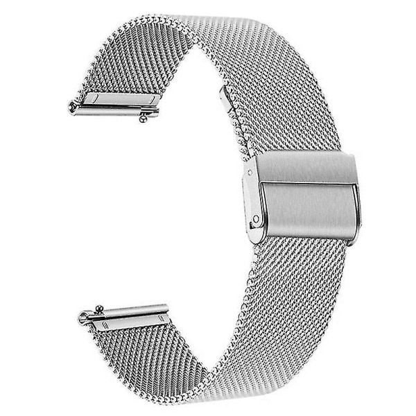 Stainless Steel Metal Watchband Watch, Strap B B for Vivoactive 4S