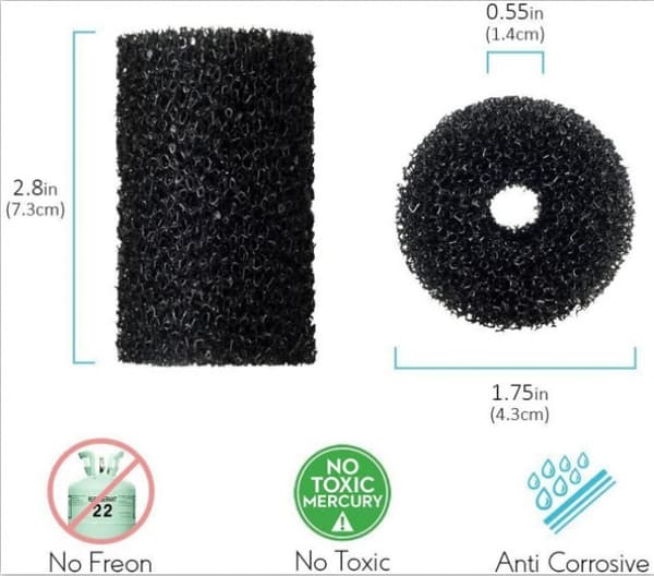 10 Polaris Tail Scrubber Ersättningsdelar för Vac-Sweep Pool Cle