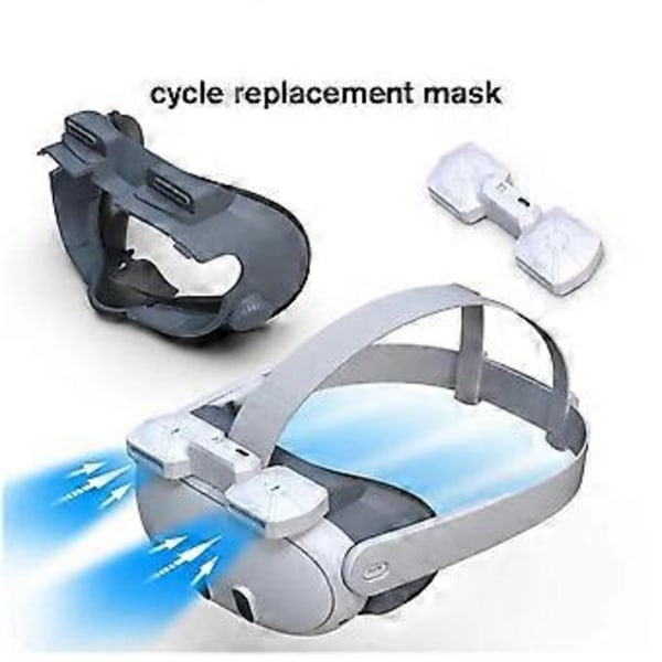 Til 3 Nye Head Display Radiator X3 Dobbelt Blæser Dobbelt Mode Impeller Justering og Trykreduktion