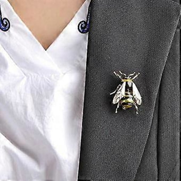SZTXJ Söpö Mehiläinen Lentävä Hyönteinen Rintakoru Vaatteiden Asusteet Emali Rintakorut Syntymäpäivälahjat Korut