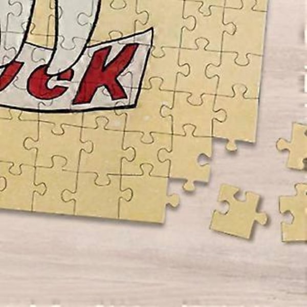 Tecknad Pusselset Jigsaw Papper DIY Leksak Familj Interaktivt Spel Gåvor för Barn Ung Vuxen 500 bitar 52 x 38 cm