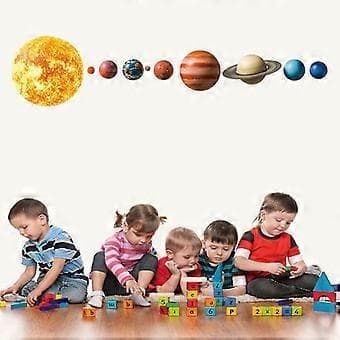 Sol System Planeter Veggdekor