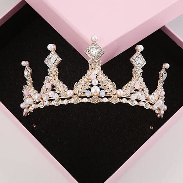 Kristallitiara Kruunu Strass Lapselle Kruunu Diadeemi Prinsessa Gi