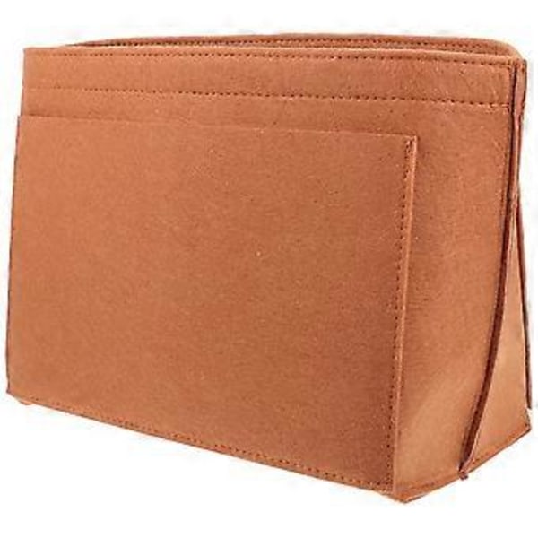Handväska Organizer Insats Handväska Insats Organizer Liten Handväska Insats Filt Insats (Khaki)