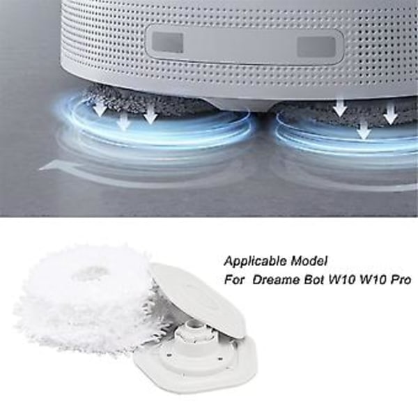 Imurin Mop-liina, Mop-tyynyt Vaihtotarvikkeet Pidikkeellä Bot W10/w10 Pro Imurointirobotille A ( )