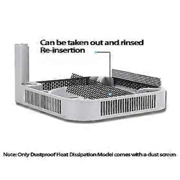 Yläosan virtapainike 3D-tulostettu painokytkin ja jäähdytysalusta vuoden 2024 Mac Mini M4 / M4 Pro -lisävarusteille