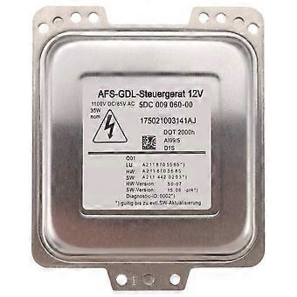 Uusi D1S Xenon-ajovalon HID-liitäntälaitteen ohjausyksikkömoduuli 5DC00906000 5DC009060-00 malleihin W211 S211