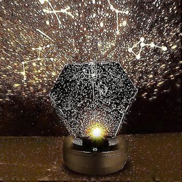 Wabjtam Jul 60000 Stjerner Stjernehimmel Projektor Lys DIY Montering Hjemme Planetarium
