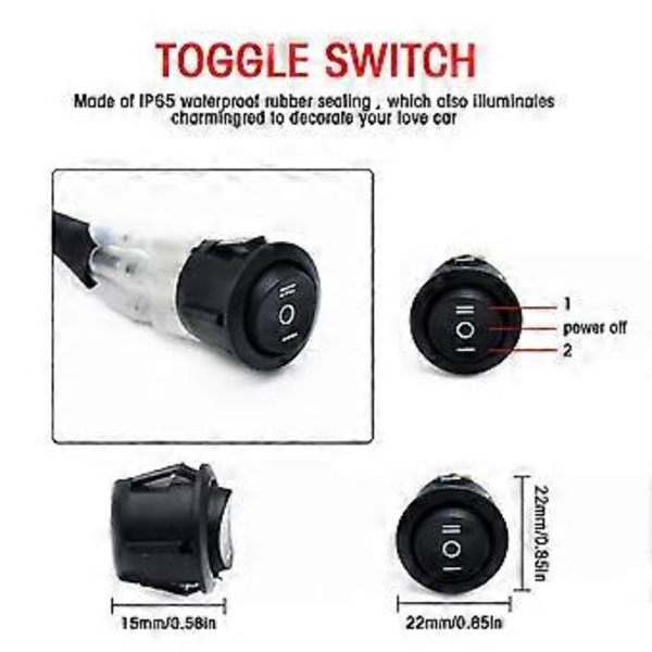 LED lysbjælke ledningsnet kit 480W 14 AWG LED ledningsnet