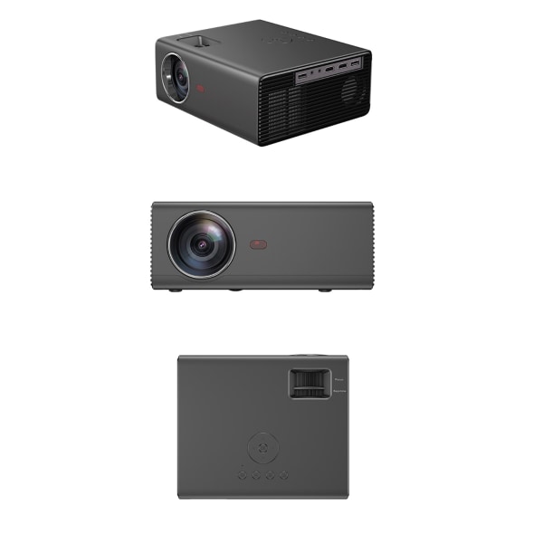 HD Mini Projector Native 1280 x 720P LCD Proyector-stöd