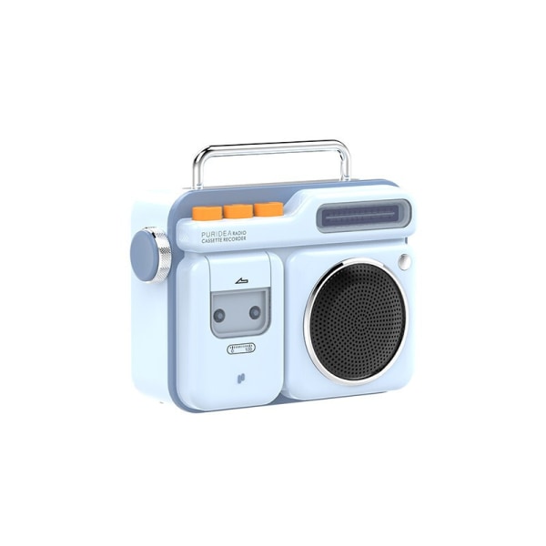 Retro Radio Shape HiFi trådlös Bluetooth -högtalare Mini