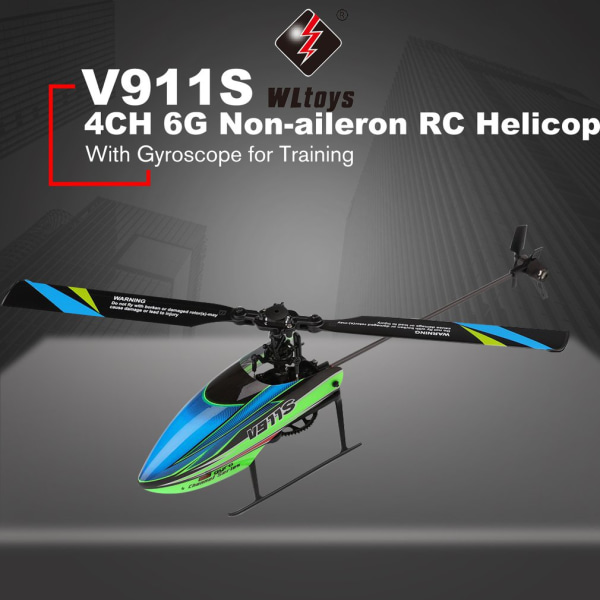 V911S 4CH 6G Non Aileron RC Helikopter Aircraft Aileron