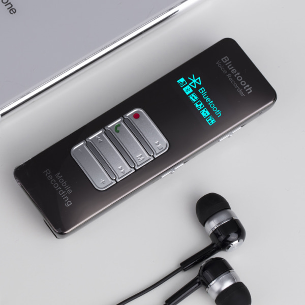 8GB MP3-ljudinspelare med Bluetooth -telefonsamtal