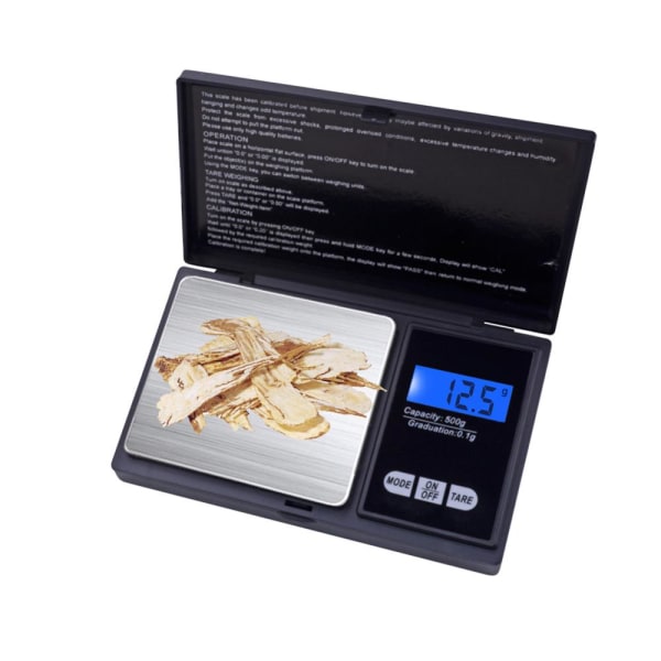 LCD Digital Pocket ScaleSmycken Gold Balance Viktvåg