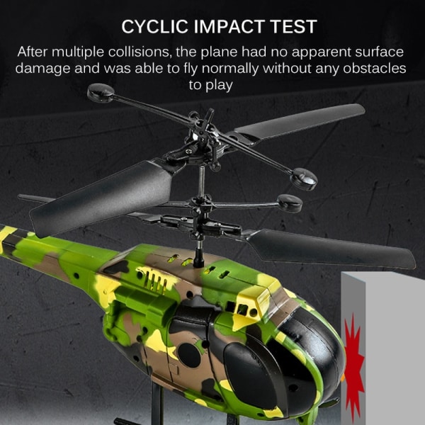 Fjärrkontroll Helikopter Infraröd Induktion Rescue Toy