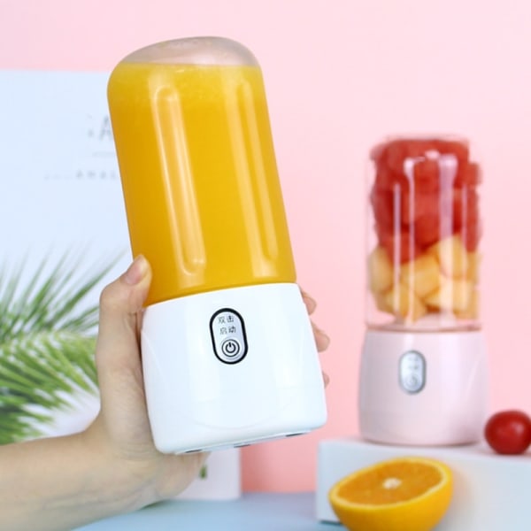 Mini Bärbar Juicer Orange USB Elektrisk Mixer Frukt