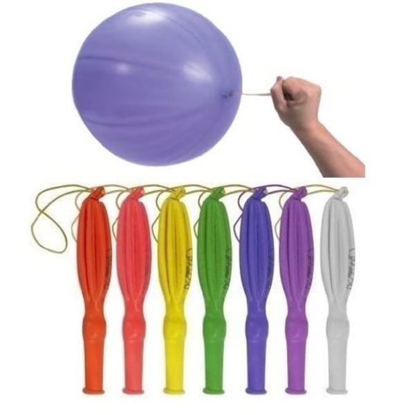 15 x stansballonger i olika färger