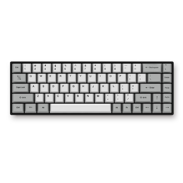 Tyst Bluetooth Trådbunden Dual Mode PBT Keycap Cherry Switch