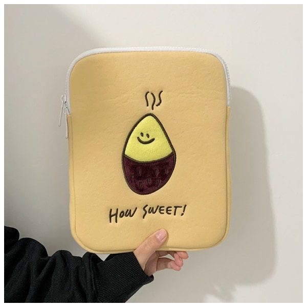 Söt Avocado Korean Tablet Sleeve Bag för Mac Ipad Pro