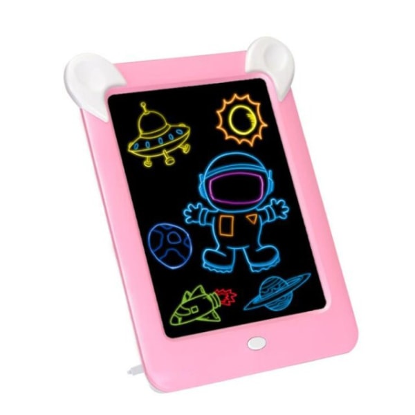 Drawing Handwriting Pad 3D Magic Drawing Pad LED-skrivning