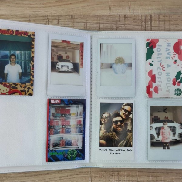 Polaroid Storage Album, Photo Storage PU Viscose Album Black 17*2.6*20.6cm