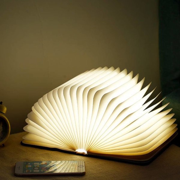 Creative Folding Bluetooth Music Book Light, Touch Luminous White