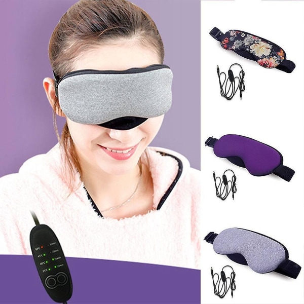 Hot Steam Eye Mask Massager USB Temperaturkontroll Värme