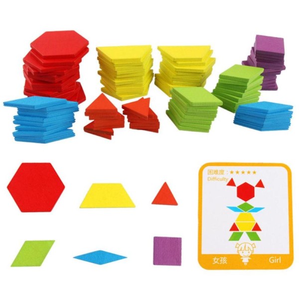 Set Färgglad baby Montessori