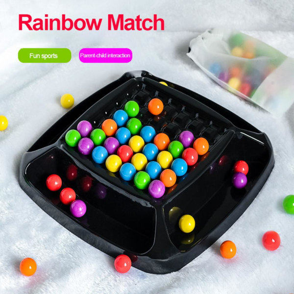 Rainbow Ball Elimination Spel Rainbow Puzzle Magic Chess