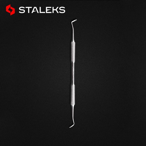 Högkvalitativ Dual Ended Groove Clean Cuticle Pusher