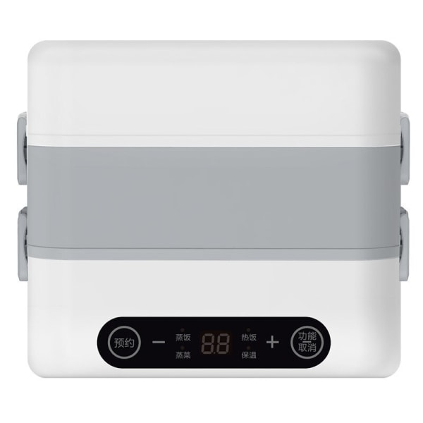 Elektrisk Lunchbox Liten Portabel Risbox Spis Automatisk