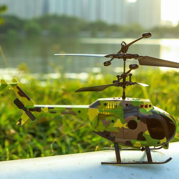 Fjärrkontroll Helikopter Infraröd Induktion Rescue Toy