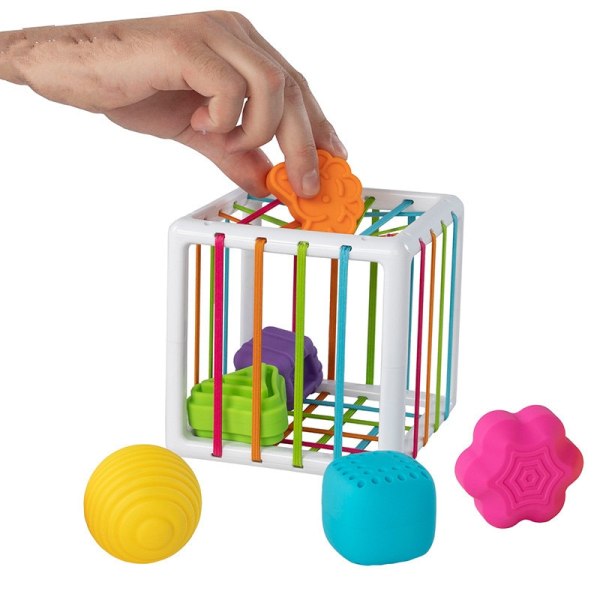 Fat Brain Toys Handträning InnyBin Formsorteringsspel Baby