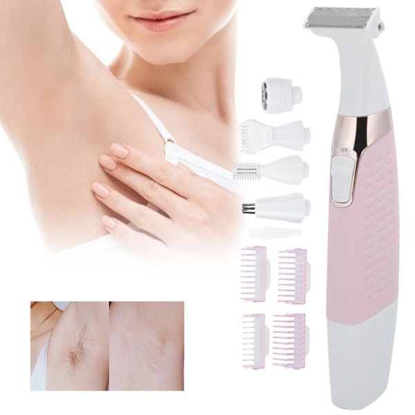Elektrisk hårborttagningsapparat USB uppladdningsbar rakapparat för kvinnor