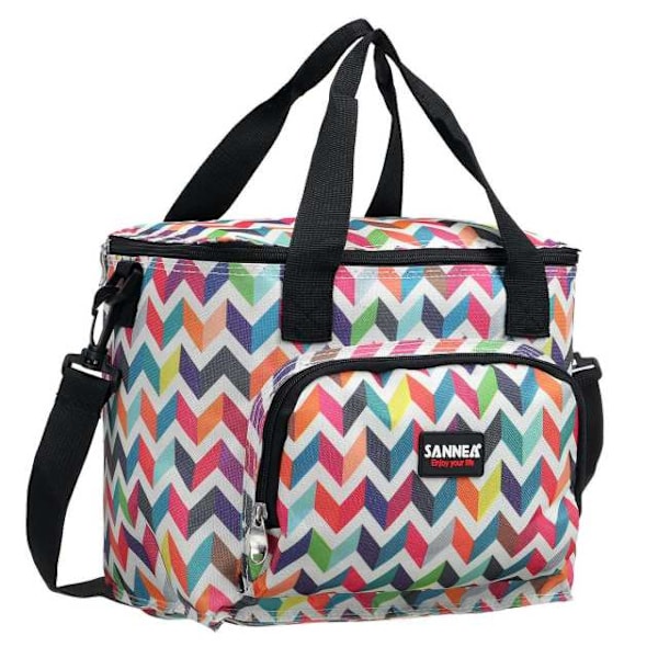 1 st New Oxford Double Layer Cooler Lunch Bag printed