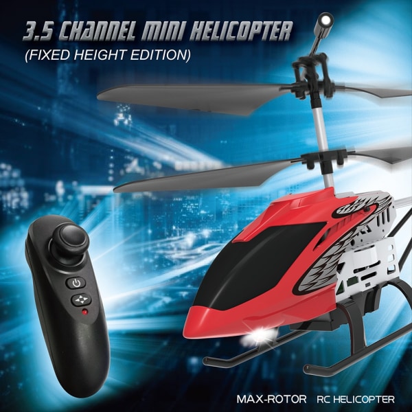 Helikopter Metal Mini RC Drone RC Helikopter 3.5 CH One Key