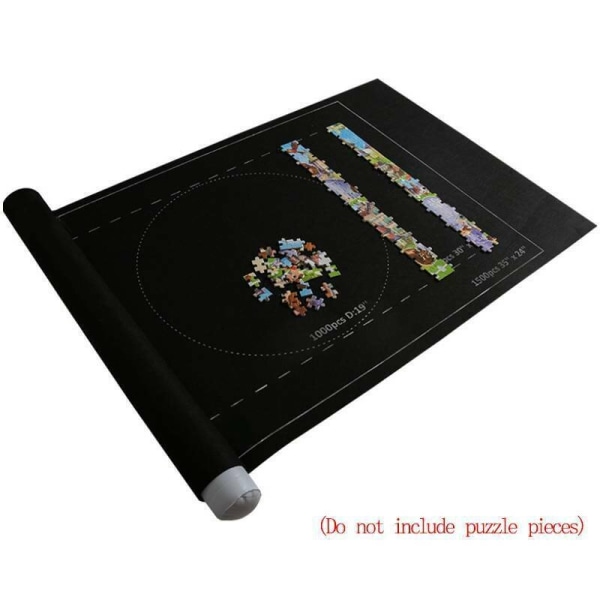 Pusselmatta Portapuzzle 1500 bitar Jumbo Jigsaw Board Förvaring