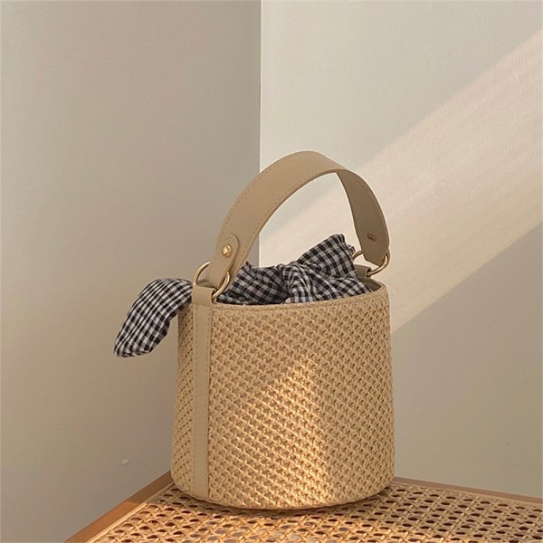 Buckweed Woven Tote, Fashion Backpack, One Shoulder