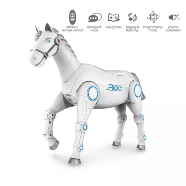 NY RC Smart Robot Djurhäst Intelligent Robotleksak För