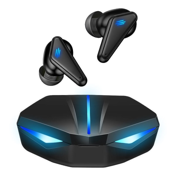 Gaming Headset Trådlösa Bluetooth -hörlurar Öronsnäckor Super