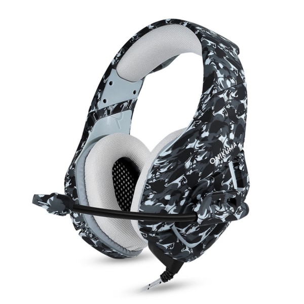 Camouflage Headset Bass Gaming Hörlurar Spelhörlurar
