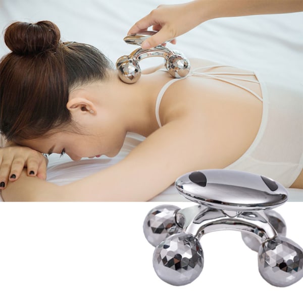 4D Roller Massager Solar Micro Current Massager Ansiktslyft