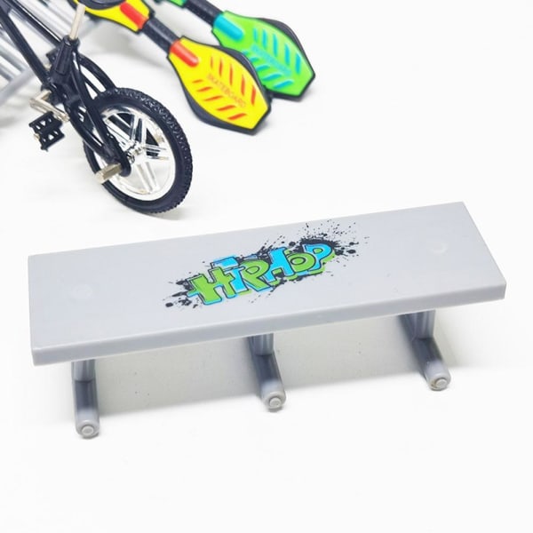 Finger Bike Scooter Skateboard Gripbräda Set Venue Scen